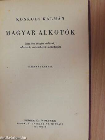 Magyar alkotók