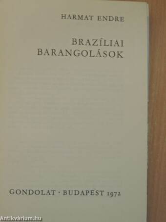 Brazíliai barangolások