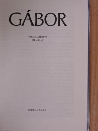 Gábor