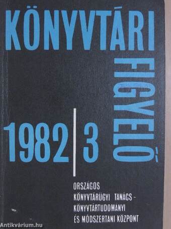 Könyvtári Figyelő 1982/3.