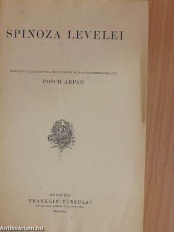 Spinoza levelei