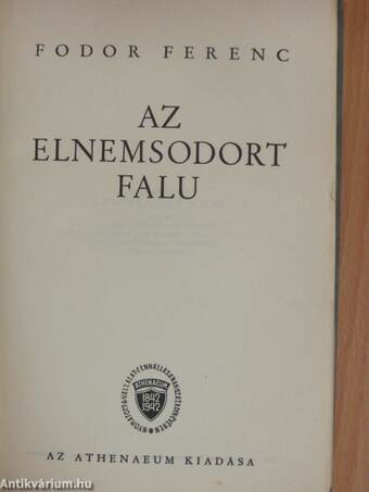 Az elnemsodort falu