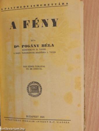 A fény