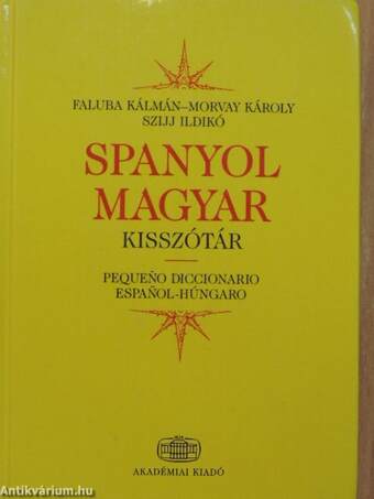 Spanyol-magyar kisszótár