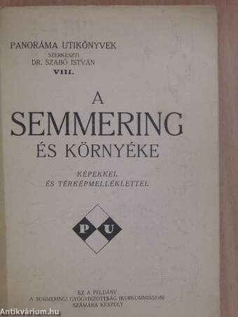 A Semmering és környéke