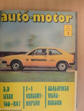 Autó-Motor 1980. január-december/2 különszám I-II.