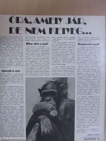 Állatvilág 1980-1981. január-december