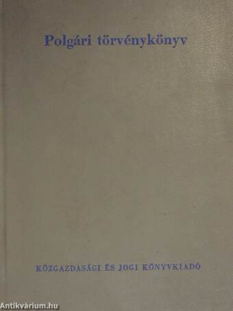 Polgári törvénykönyv