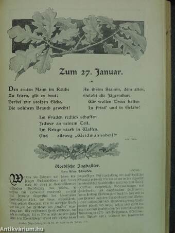 Deutsche Jäger-Zeitung 1913/1914. (nem teljes évfolyam) (gótbetűs)