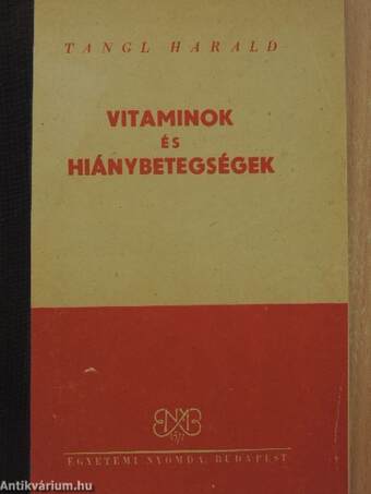 Vitaminok és hiánybetegségek