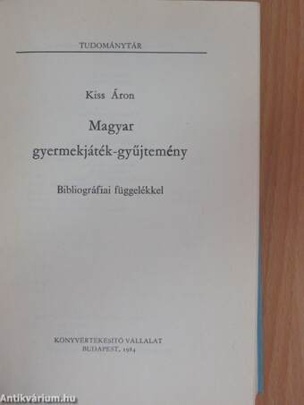 Magyar gyermekjáték-gyűjtemény