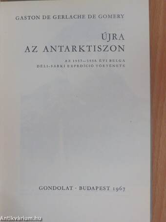 Újra az Antarktiszon