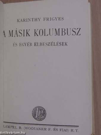 A másik Kolumbusz/Szergiusz/A Vénusz bünügy