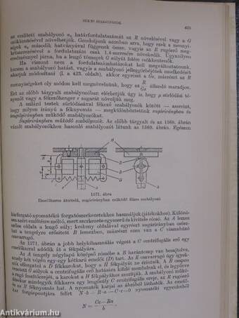 A finommechanika szerkezeti elemei