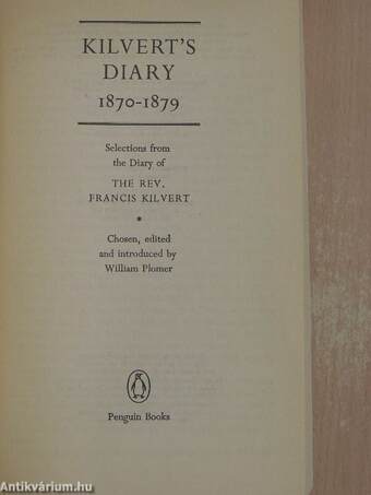 Kilvert's Diary 1870-1879