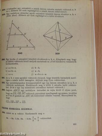 Geometriai feladatok gyűjteménye I.