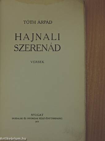 Hajnali szerenád