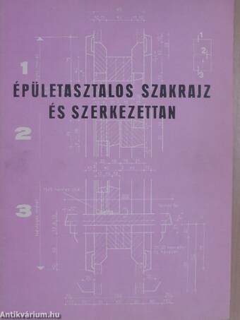 Épületasztalos szakrajz és szerkezettan