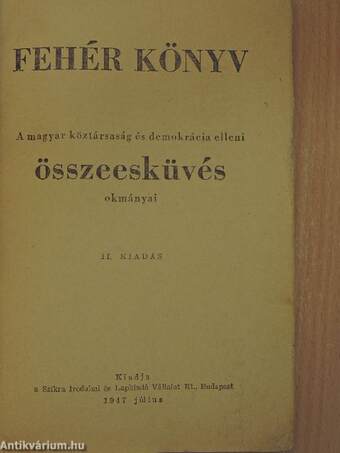 Fehér könyv