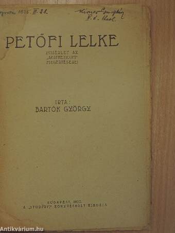 Petőfi lelke