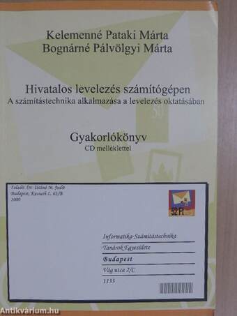 Hivatalos levelezés számítógépen - CD-vel 