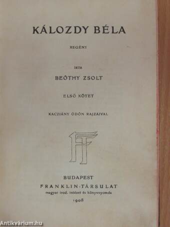 Kálozdy Béla I-II.