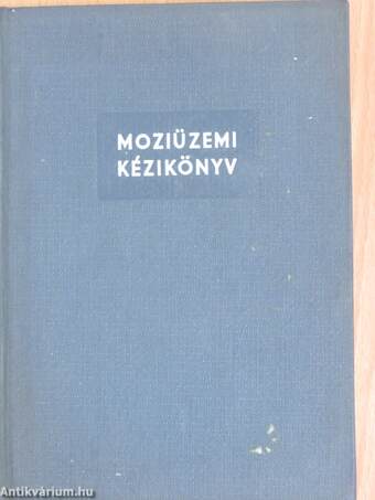 Moziüzemi kézikönyv