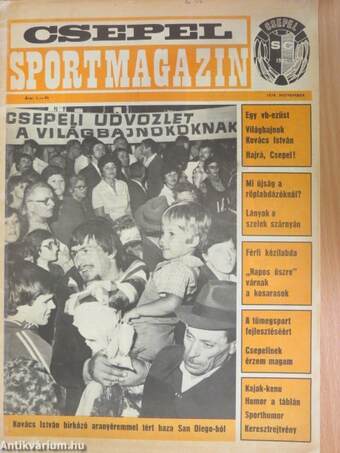 Csepel Sportmagazin 1979. november