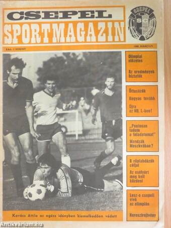 Csepel Sportmagazin 1980. március