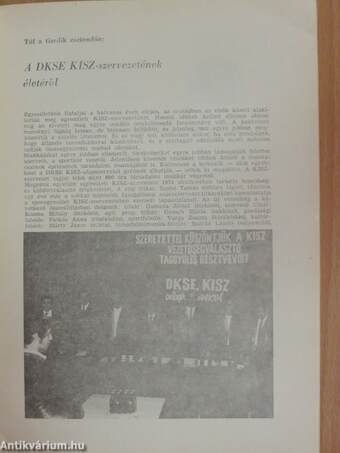 Dunaújvárosi Kohász Sport Egyesület évkönyve 1973