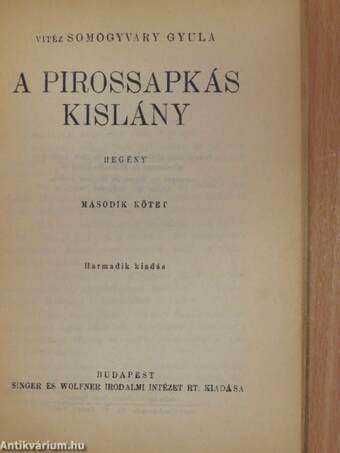 A pirossapkás kislány I-II.