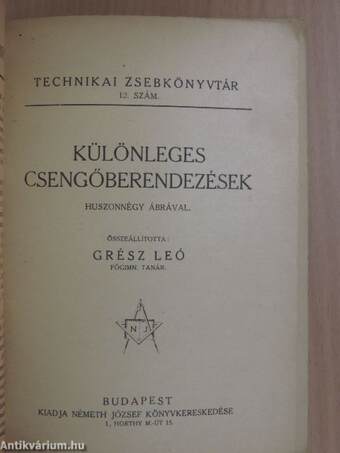 Különleges csengőberendezések