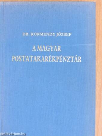 A magyar postatakarékpénztár