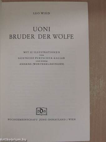 Uoni Bruder der Wölfe