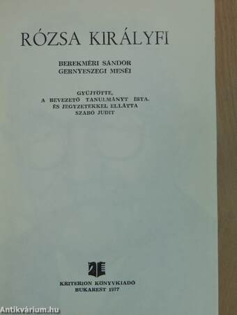 Rózsa királyfi