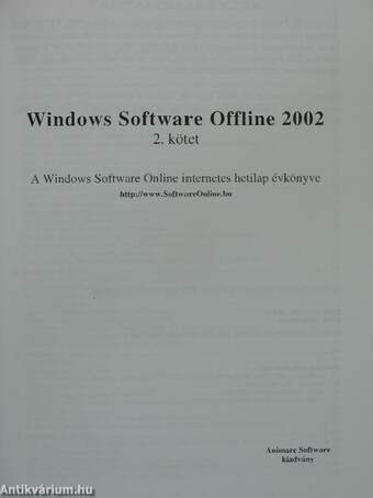 Windows Software Offline 2002. II.