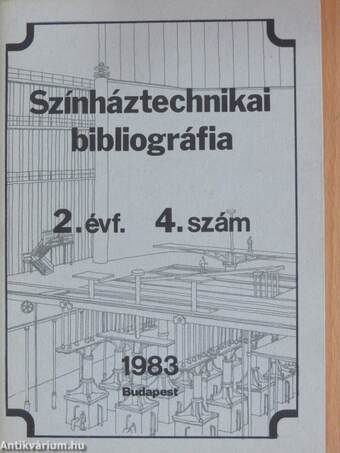 Színháztechnikai bibliográfia 1983/4.