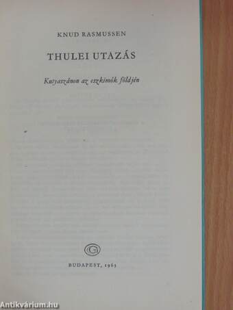 Thulei utazás