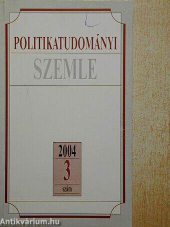 Politikatudományi Szemle 2004/3.