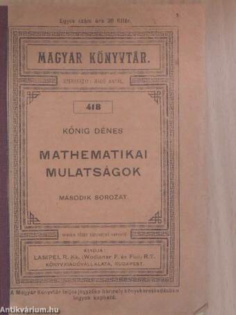Mathematikai mulatságok II.