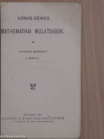 Mathematikai mulatságok II.