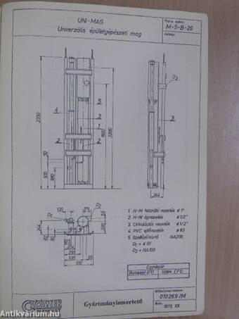 Csőszer UNI-MAG tervezési útmutató