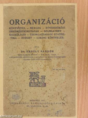 Organizáció