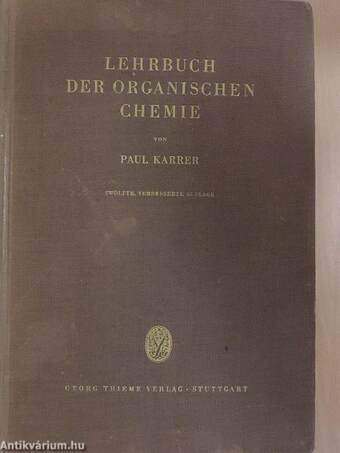 Lehrbuch der Organischen Chemie