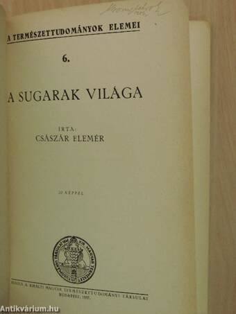 A sugarak világa