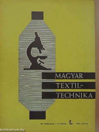 Magyar Textiltechnika 1962. január-december