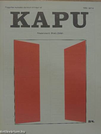 Kapu 1989. április