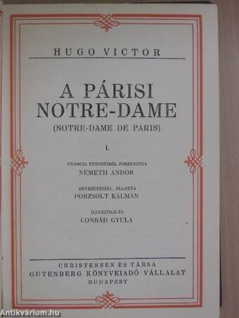 A Párisi Notre-Dame I-IV.