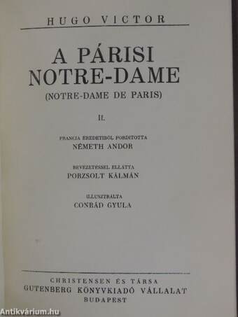 A Párisi Notre-Dame I-IV.