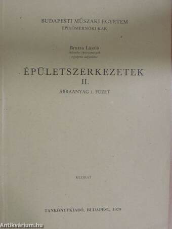 Épületszerkezetek II.